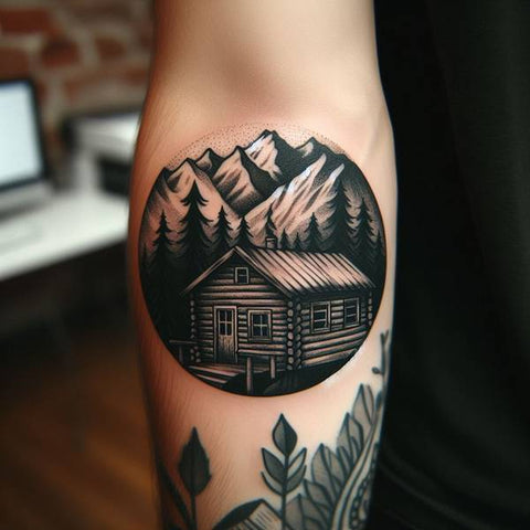 Appalachian Mountain Tattoo 1