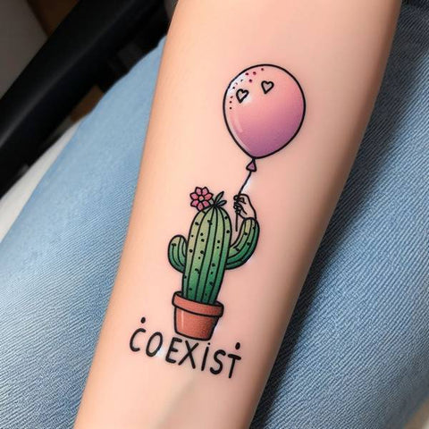 Arizona Cactus Tattoo