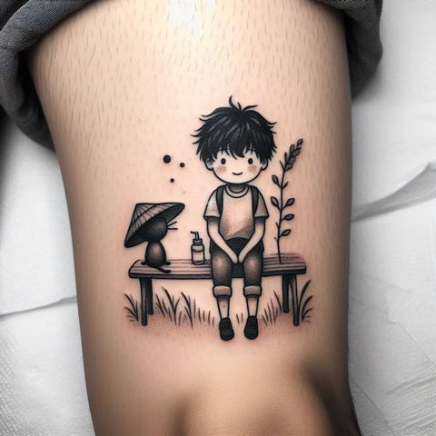 Artistic Above-the-Knee Tattoo Designs To Uplift Your Spirit