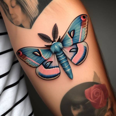 Atlas Moth Tattoo 1
