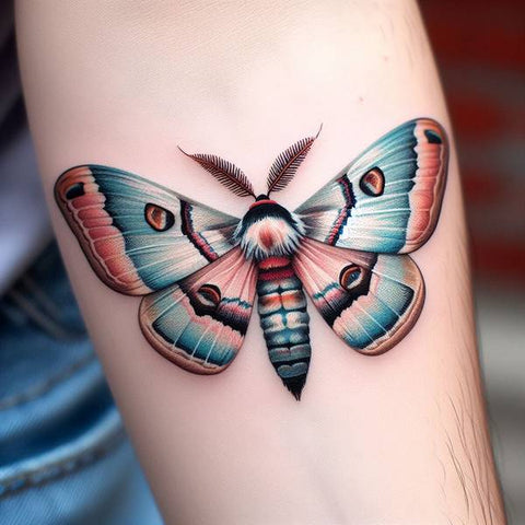 Atlas Moth Tattoo 2