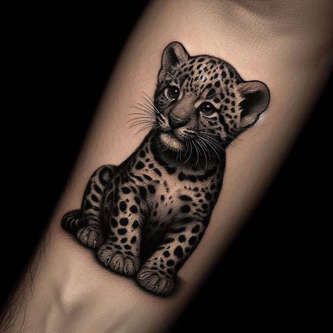 Baby Jaguar Tattoo 2