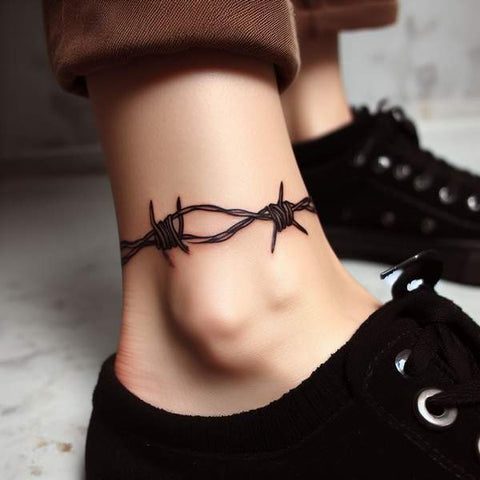 Ankle Tattoo Design Ideas and Pictures - Tattdiz