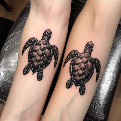 Best Friend Sea Turtle Tattoo 2