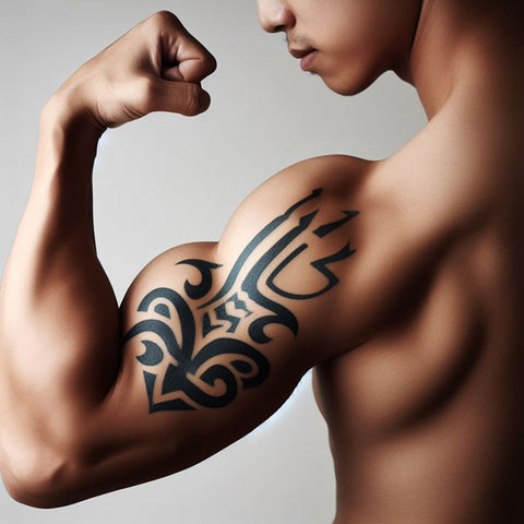 Bicep Tribal Tattoo