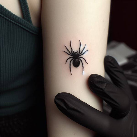 Black Spider Tattoo 2