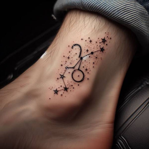 Capricorn Constellation Tattoo