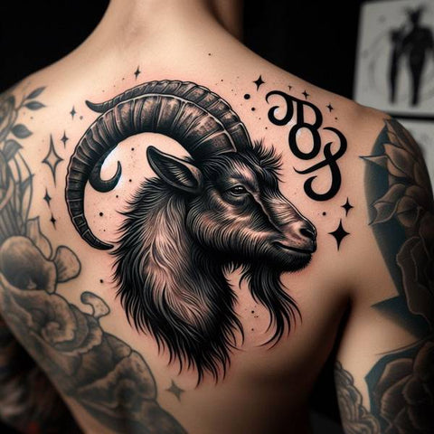 Capricorn Goat Tattoo