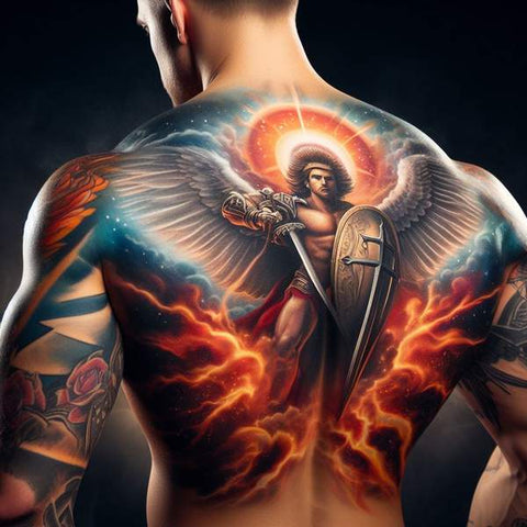 Christian Warrior Tattoo 1