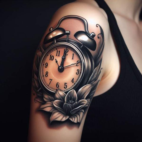 Pocket Watch and Compass Best Temporary Tattoos| WannaBeInk.com