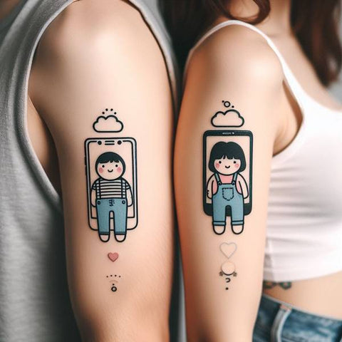 Couple Connection Tattoo