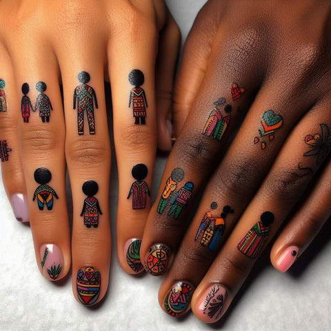 Mandala finger tattoo for women. by ovumink on DeviantArt