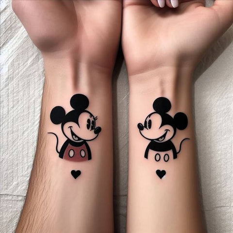 Cute Couple Tattoo 1