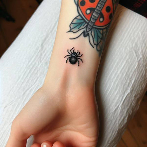 Cute Spider Tattoo 1