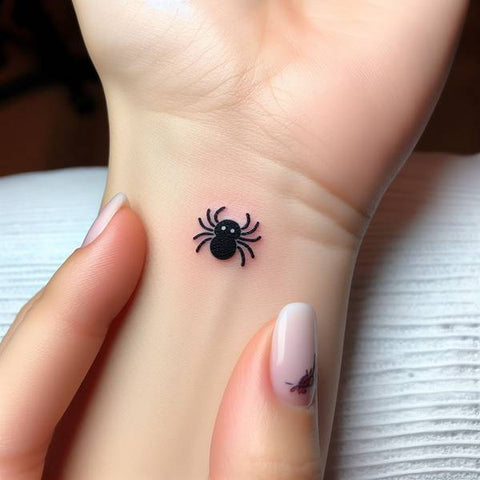 Cute Spider Tattoo 2