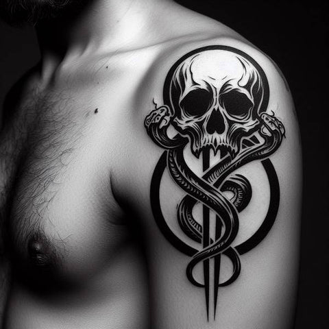 Death Eater Dark Mark Tattoo 2