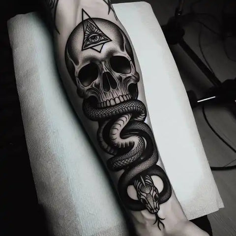 Death Eater Forearm Tattoo 1