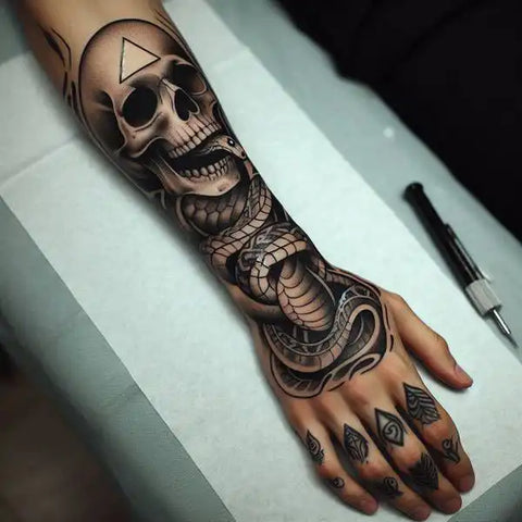 Death Eater Forearm Tattoo 2