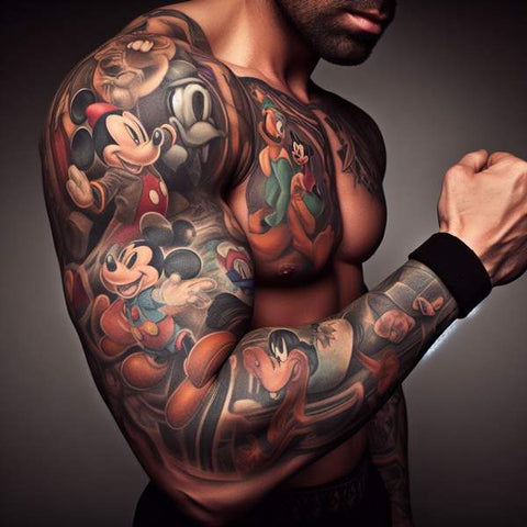 Disney Sleeve Tattoo