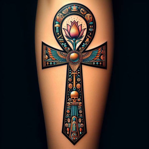 Egyptian Ankh Tattoo