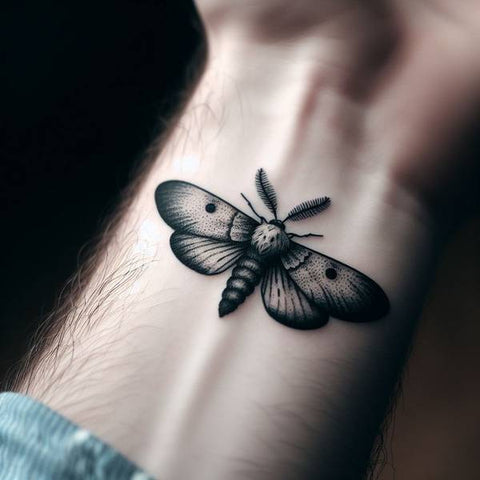 Ellie Moth Tattoo 2