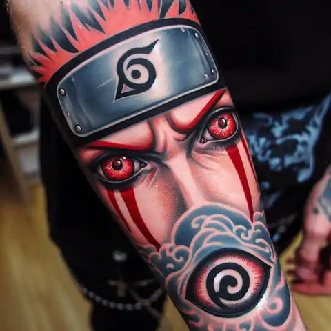 Emblem Of Pain And Agony Or Something Inspirational The Sacred Meanings Of Sharingan Tattoos