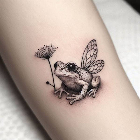 Fairy Frog Tattoo