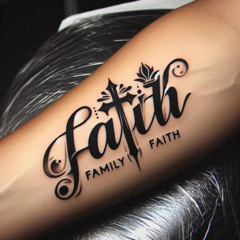 Family Faith Tattoo 1