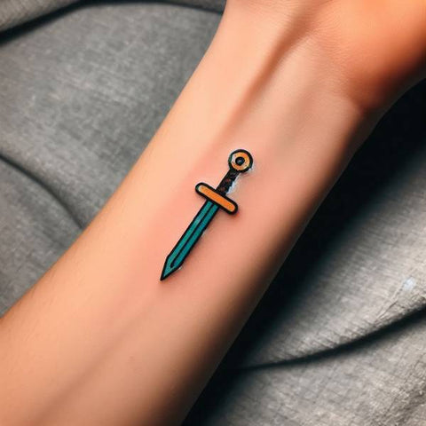 Finn’s Sword Tattoo 1