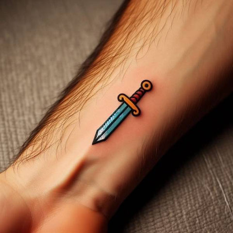 Finn’s Sword Tattoo 2