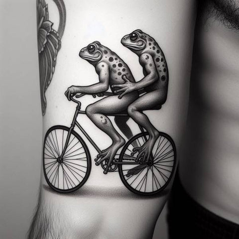 Frog and Toad Tattoo 1