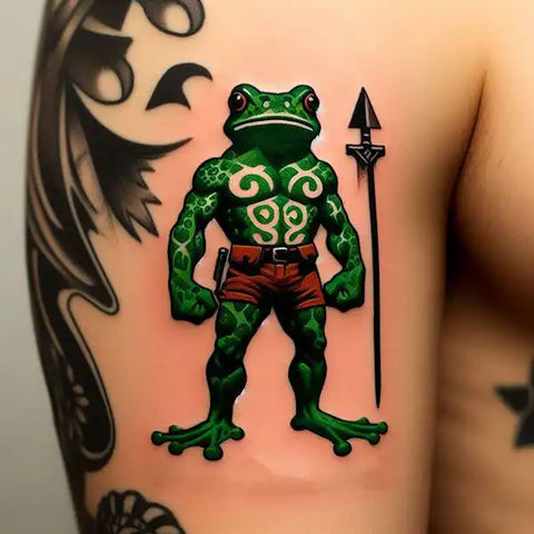 Frogman Tattoo 2