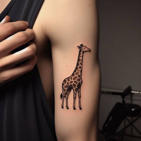 Giraffe Arm Tattoo