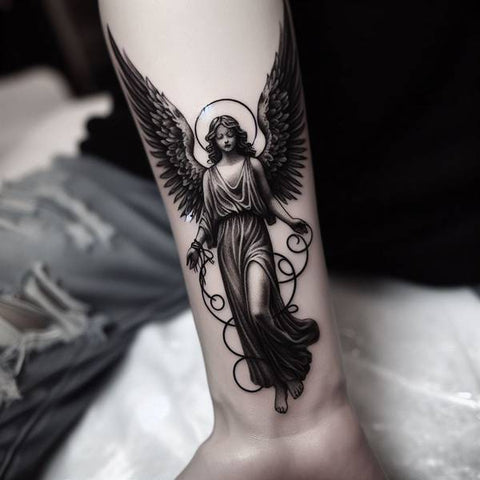 Gothic Angel Tattoo 2