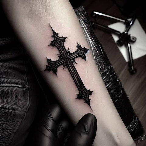 Gothic Cross Tattoo 1