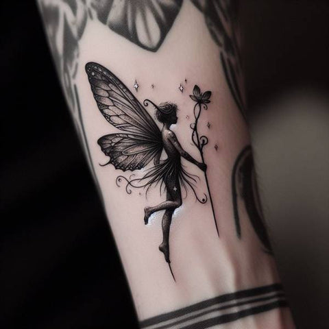 Gothic Fairy Tattoo