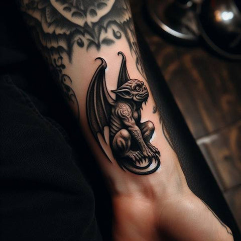 Gothic Gargoyle Tattoo 1