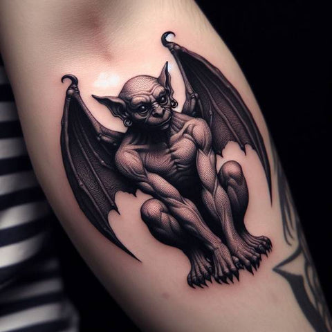 Gothic Gargoyle Tattoo 2