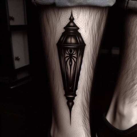 Gothic Leg Tattoo