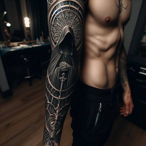 Gothic Sleeve Tattoo