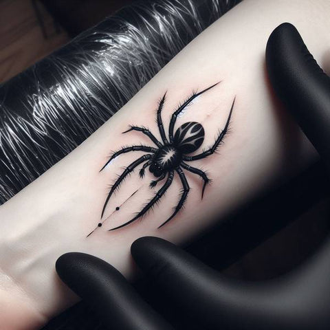 Gothic Spider Tattoo 1
