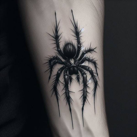 Gothic Spider Tattoo 2