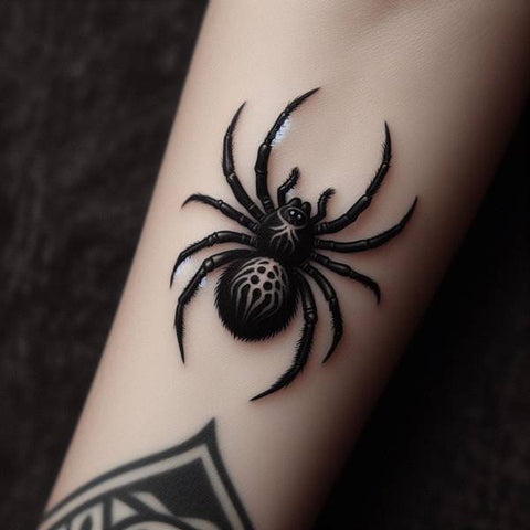 Gothic Spider Tattoo