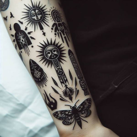 Gothic Traditional Tattoo