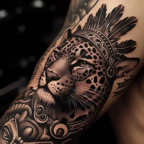 Guerrero Jaguar Tattoo 1