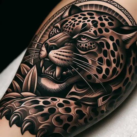 Guerrero Jaguar Tattoo 2