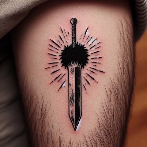 Guts Sword Tattoo.