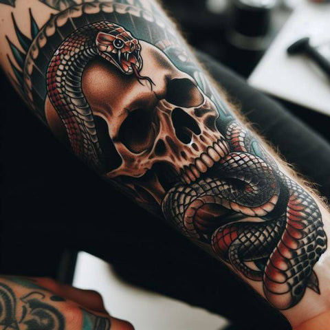 Harry Potter Death Eater Tattoo 1