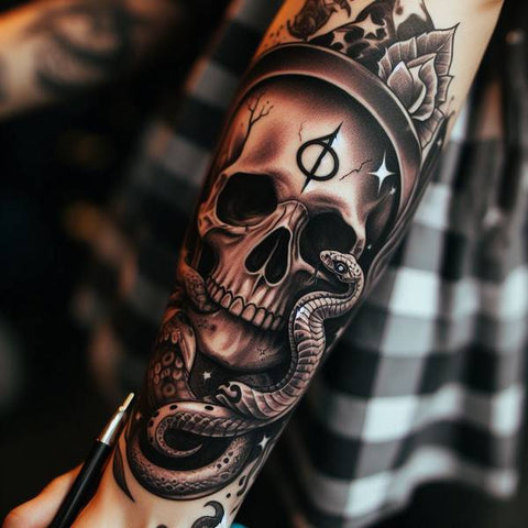 Harry Potter Death Eater Tattoo 2