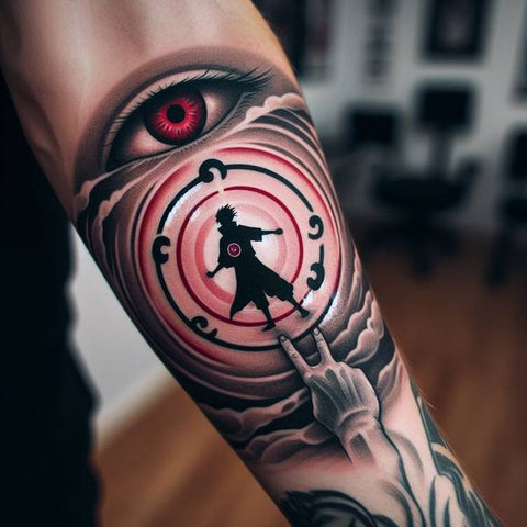 Itachi Sharingan Tattoo 2